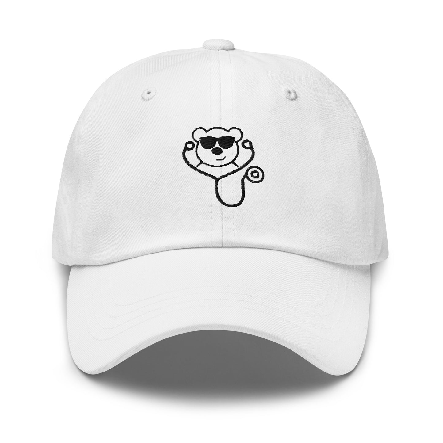 MedicBear Cap-White