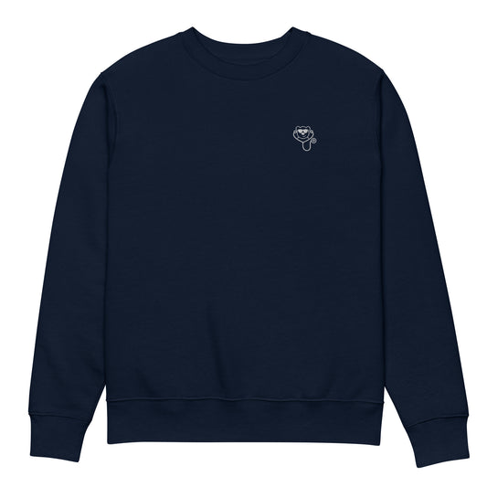 MedicBear Embroidered Classic Sweatshirt-French Navy