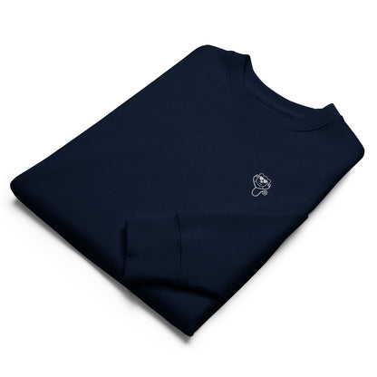 MedicBear Embroidered Classic Sweatshirt-French Navy