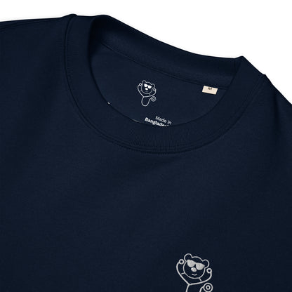 MedicBear Embroidered Classic Sweatshirt-French Navy