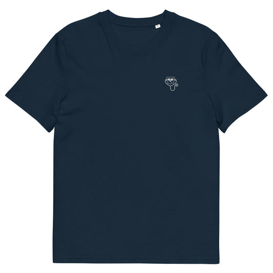 MedicBear Classic Embroidered T-shirt-Midnight Blue