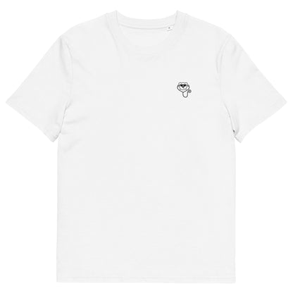 MedicBear Classic Embroidered T-shirt-White