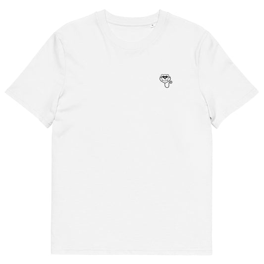 MedicBear Classic Embroidered T-shirt-White