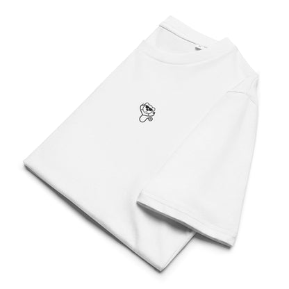 MedicBear Classic Embroidered T-shirt-White